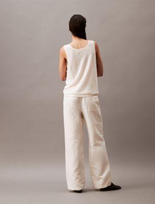 Casual Linen Blend Pull-On Pants Product Image