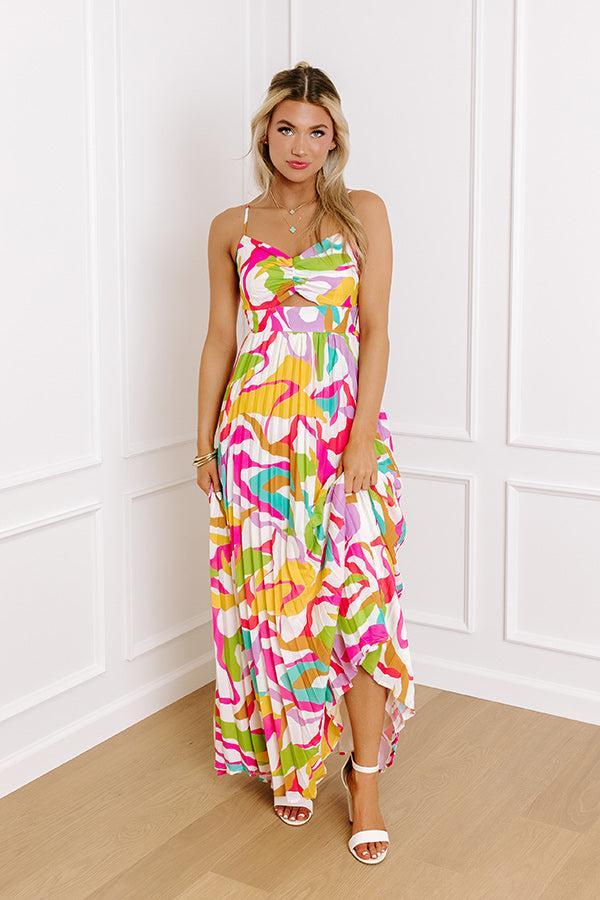 Bold and Bubbly Maxi Dress Product Image