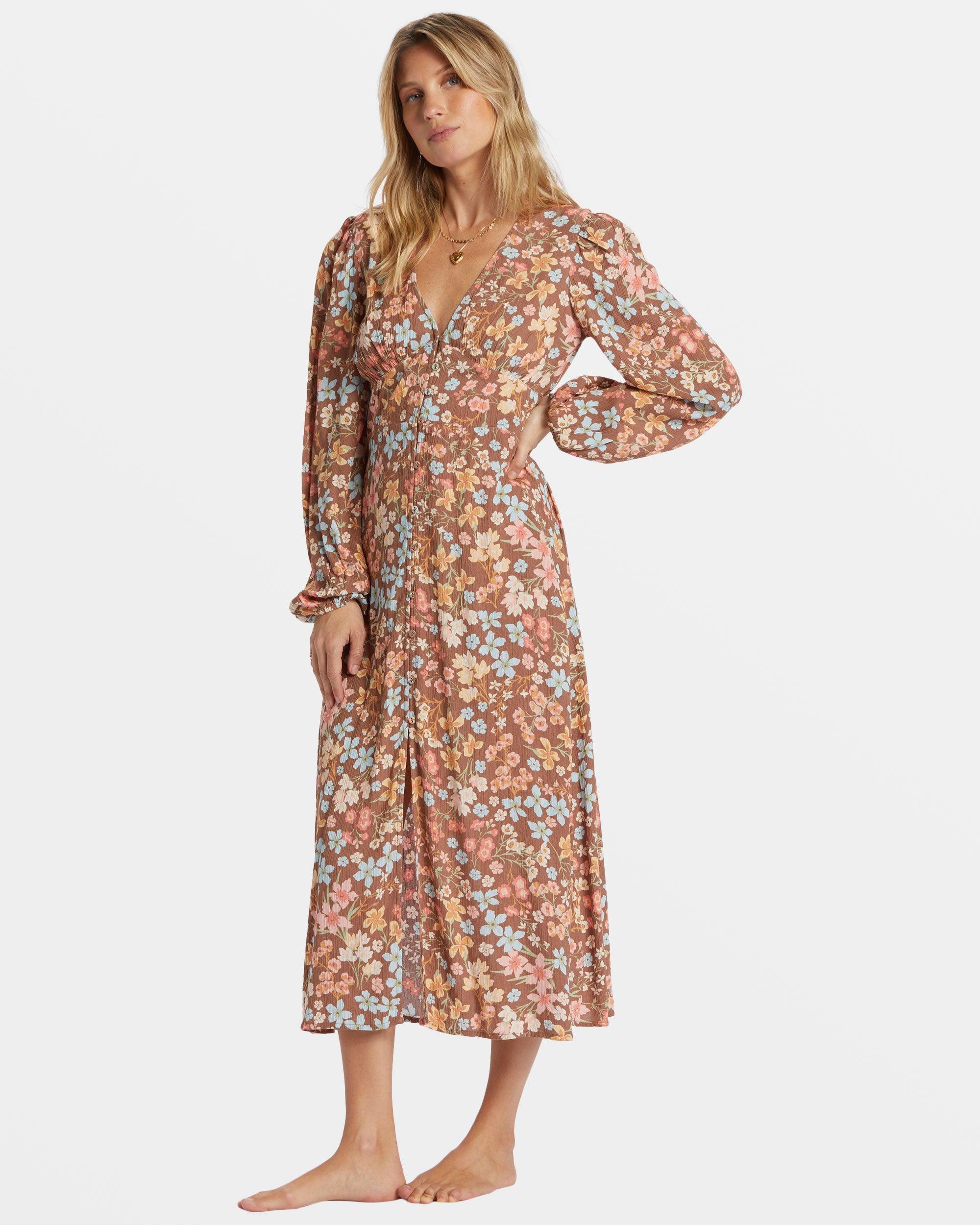 Cool Nights Midi Dress - Sweet Earth Female Product Image