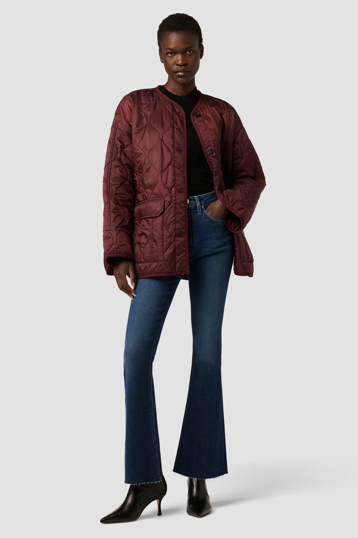 Oversized Quilted Jacket Female Product Image