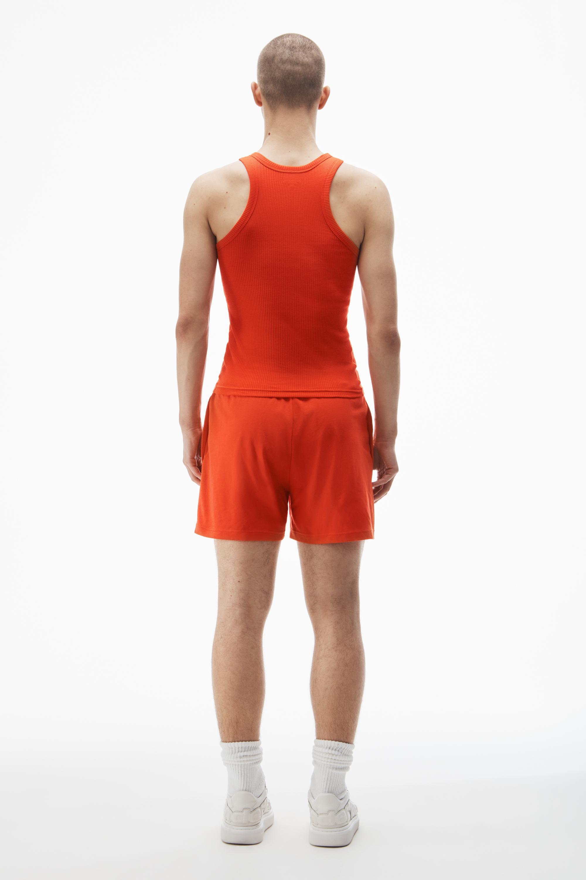 Men's Tank In Ribbed Cotton Jersey Product Image