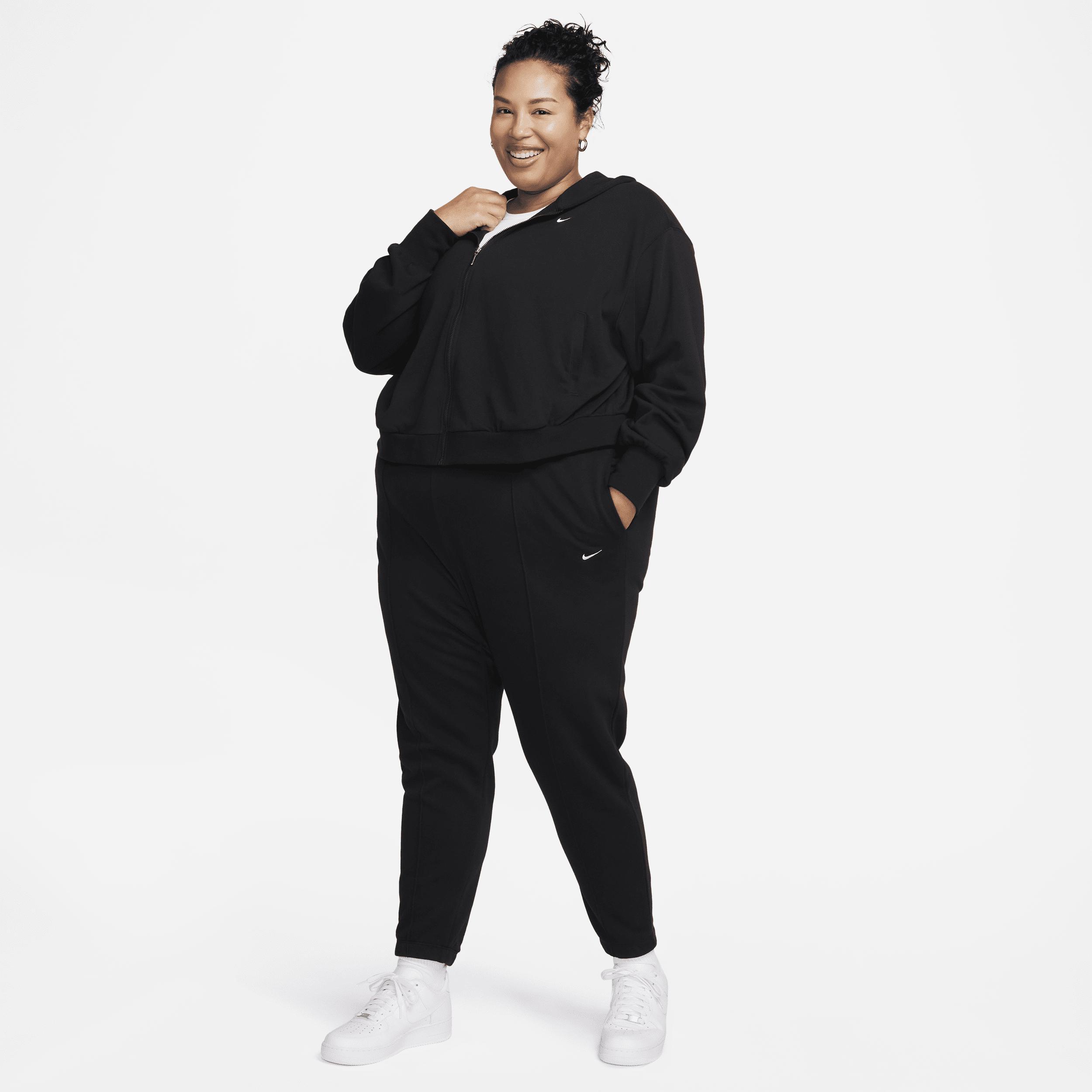 Women's Nike Sportswear Chill Terry Slim High-Waisted French Terry Sweatpants (Plus Size) Product Image