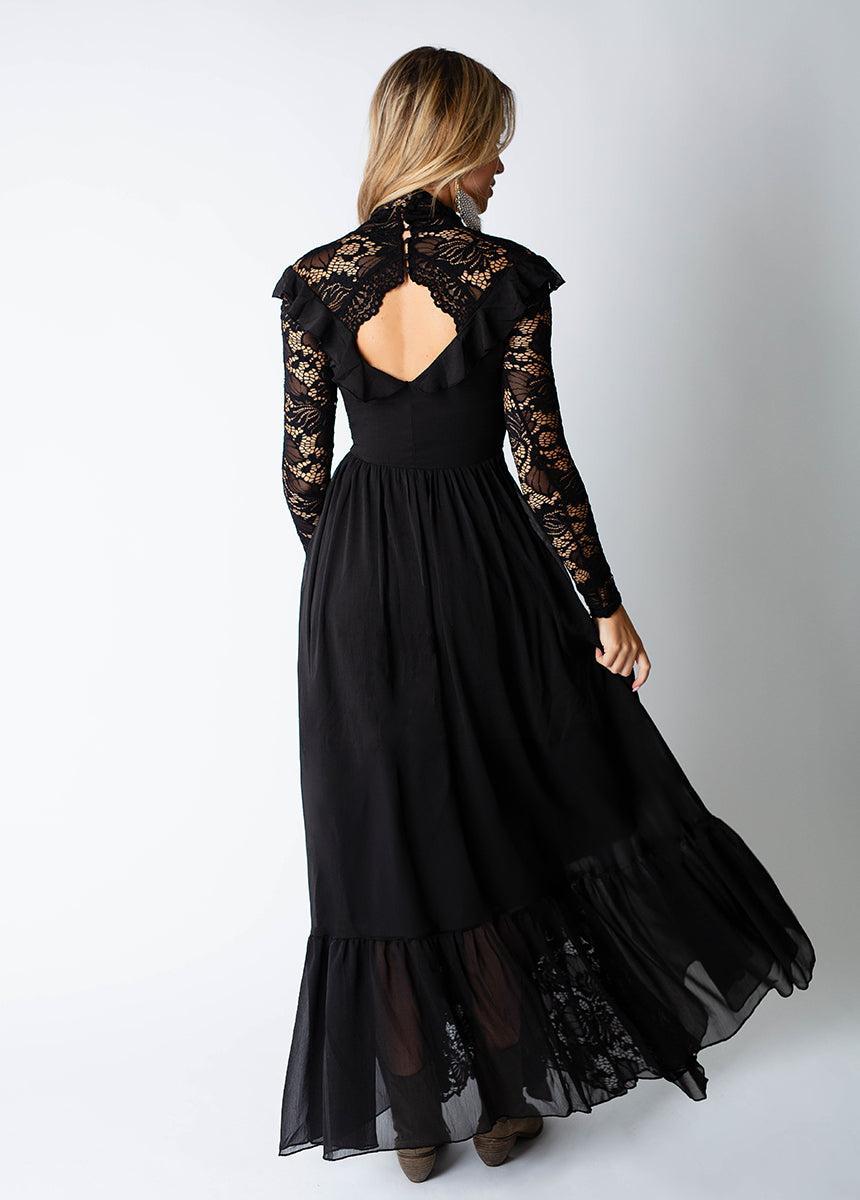 Sveta Dress in Black Product Image