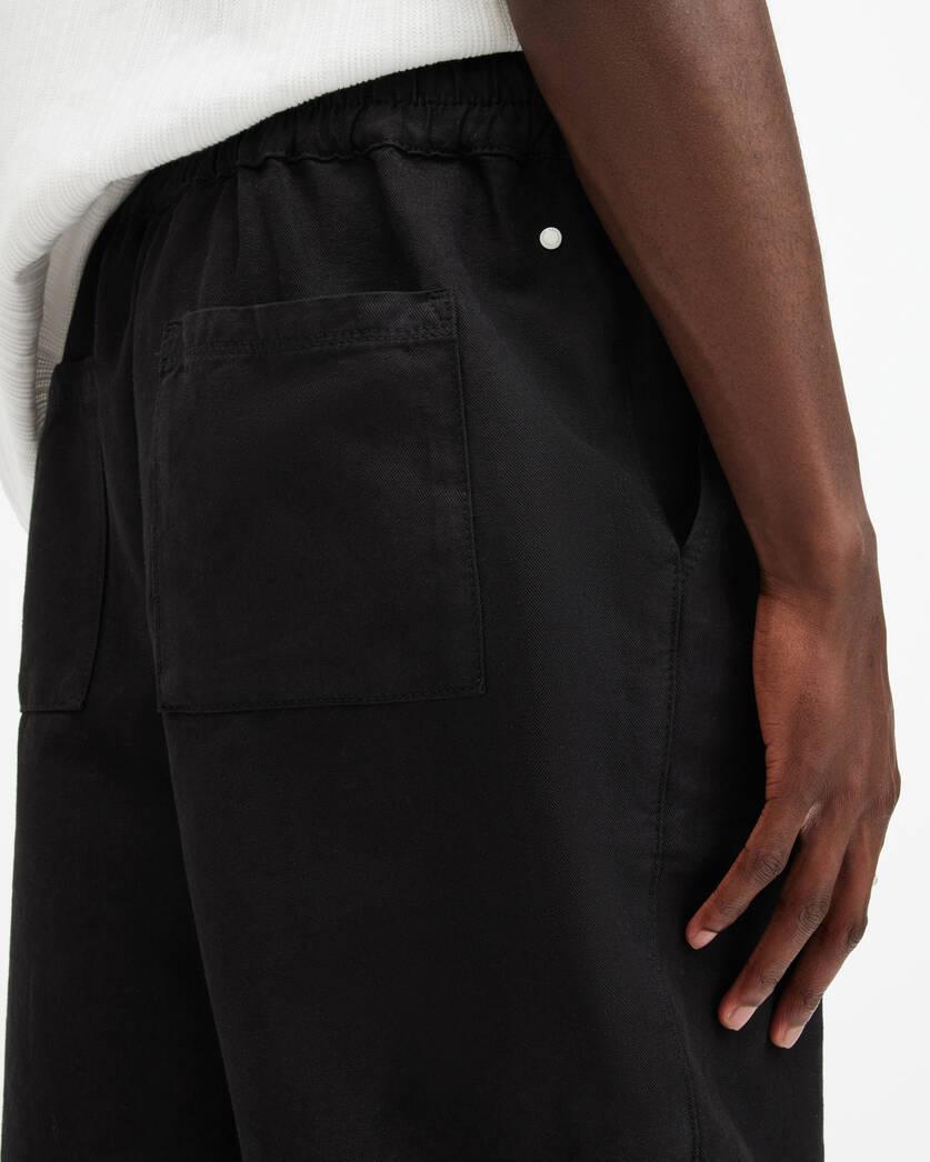 Hanbury Linen Blend Straight Fit Shorts Product Image