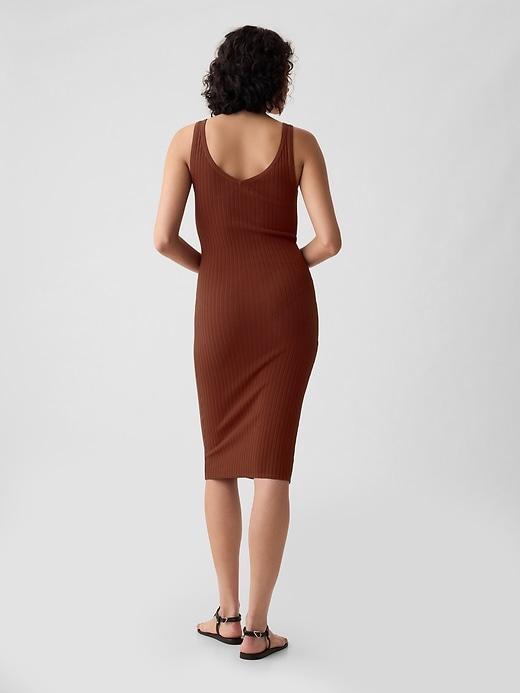 Rib Midi Tank Dress Product Image