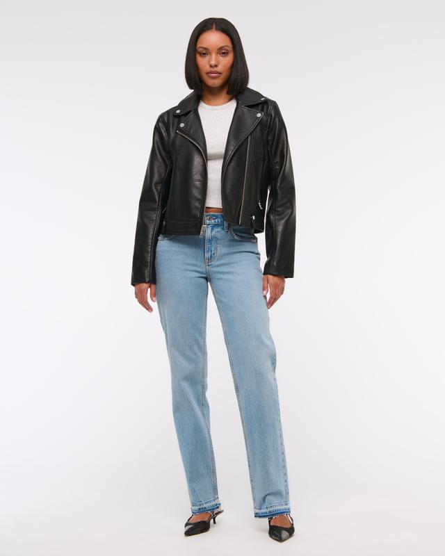 Mid Rise 90s Straight Jean Product Image