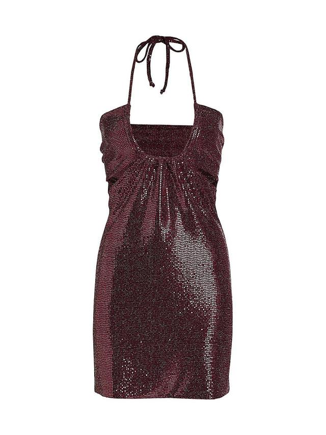 Womens Tal Sequined Minidress Product Image