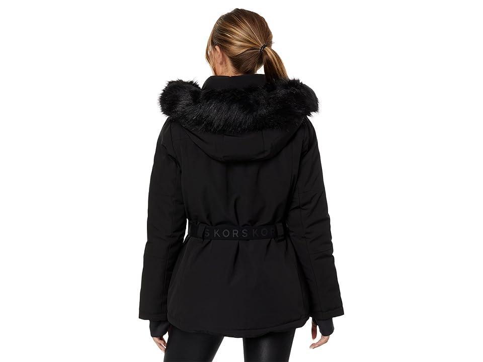 MICHAEL Michael Kors Belted Active Coat A422905C67 Women's Clothing Product Image