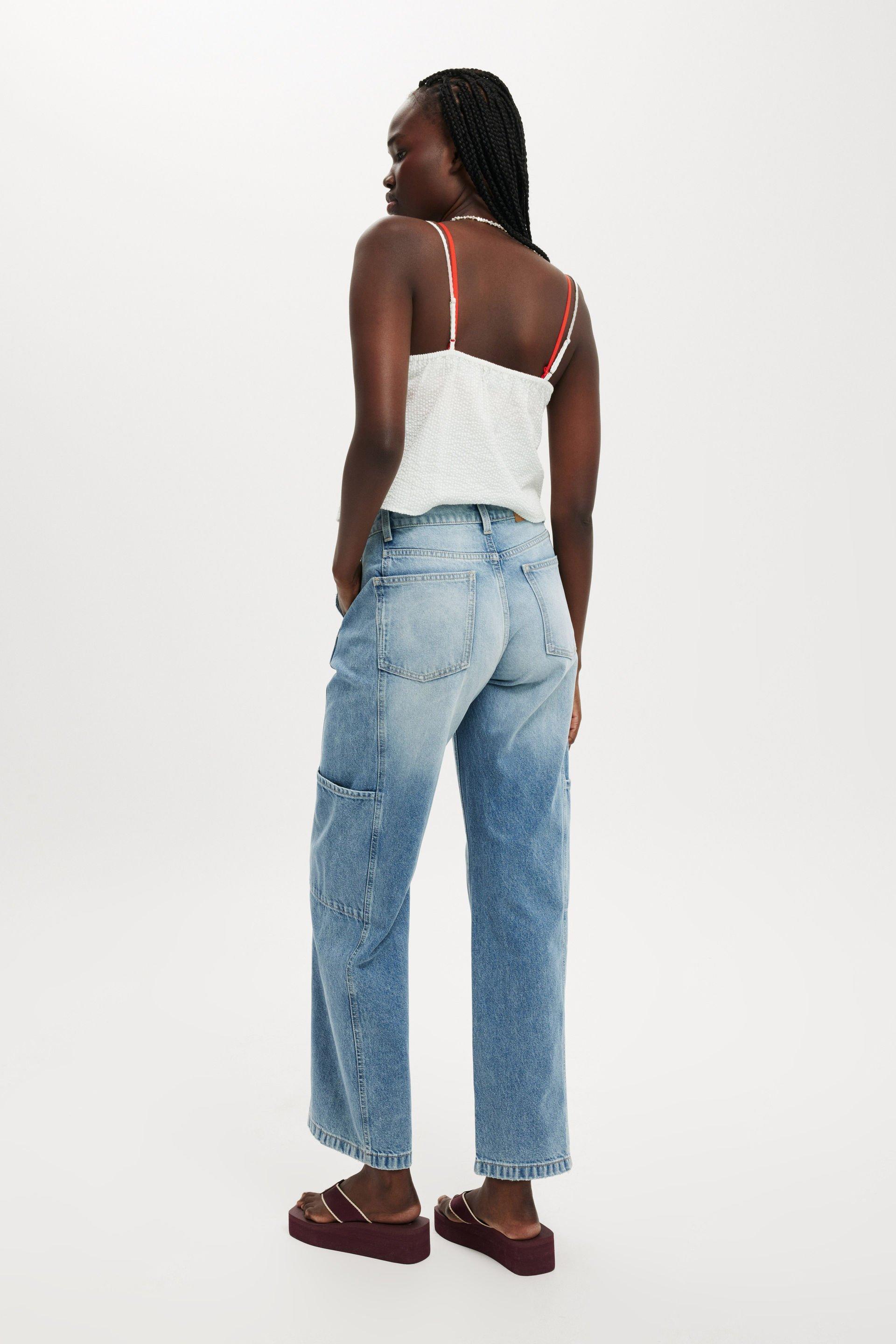 Curvy Cargo Wide Jean Product Image