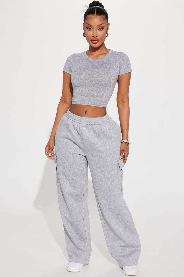 Your Man's Lounge Pant - Heather Grey Product Image