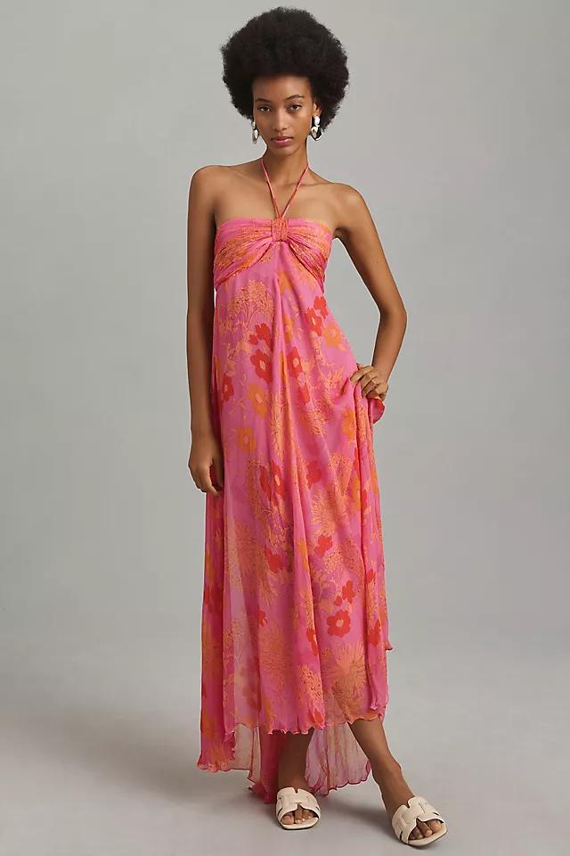 RIXO Samira Halter Maxi Dress Product Image