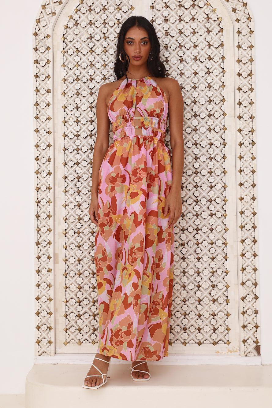 Make It Loud Maxi Dress Pink  Product Image