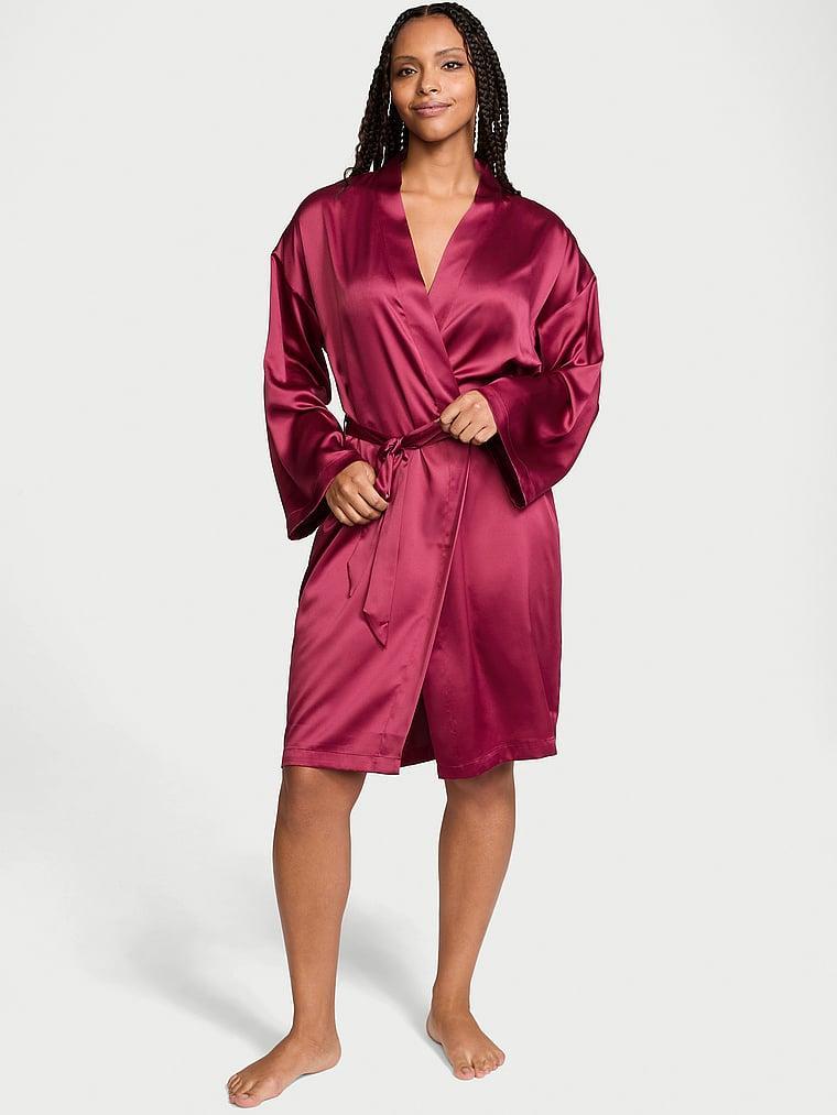 Satin Midi Robe Product Image