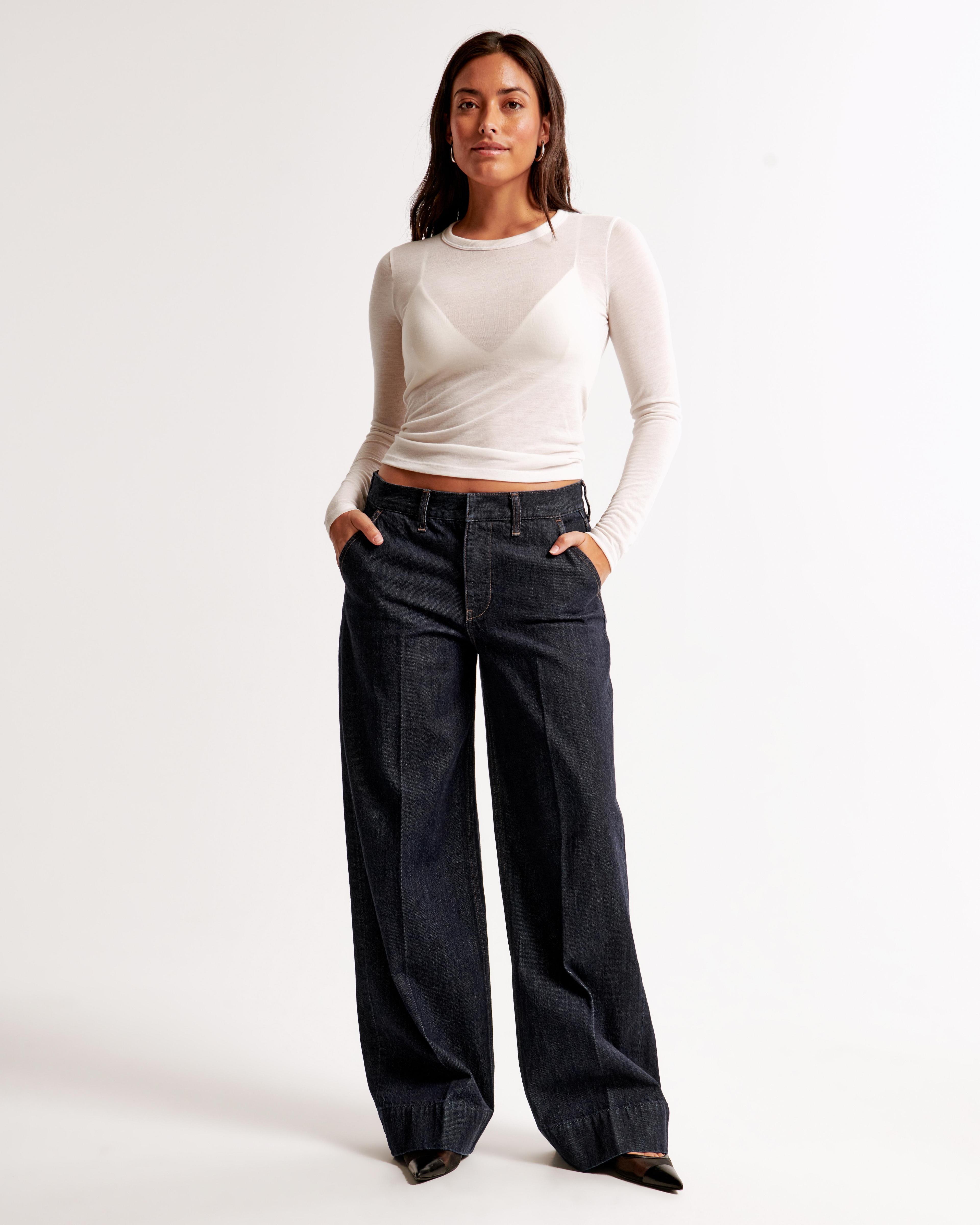 Curve Love Low Rise Ultra Loose Jean Product Image