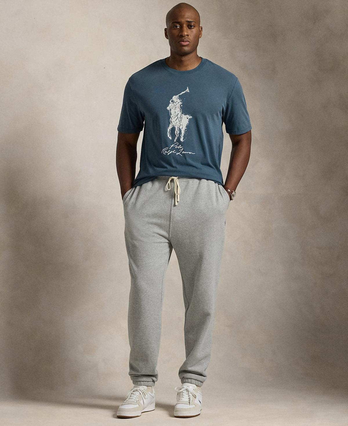 Men's Big & Tall Big Pony Jersey T-shirt In Clancy Blue Product Image