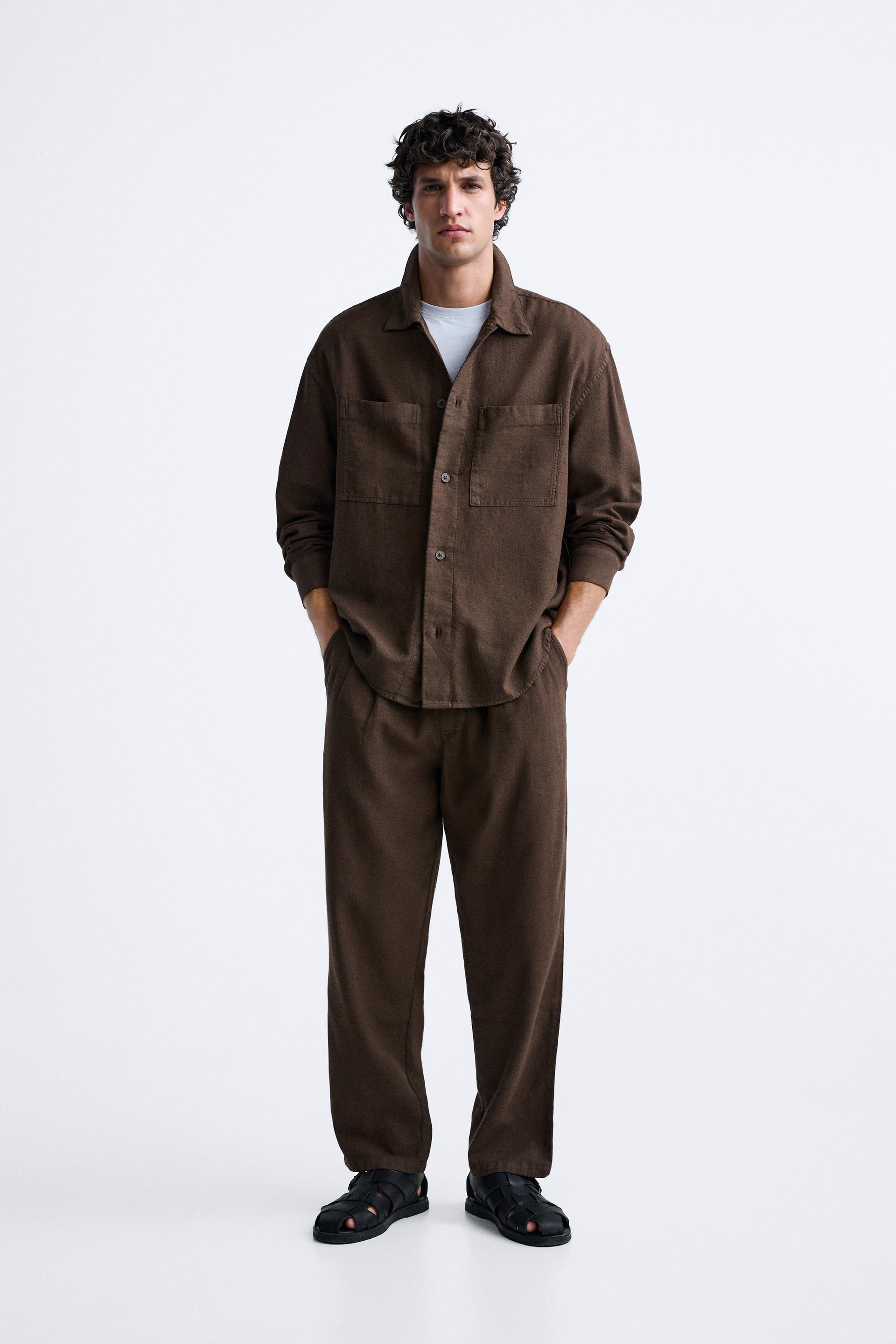 COTTON - LINEN PANTS Product Image