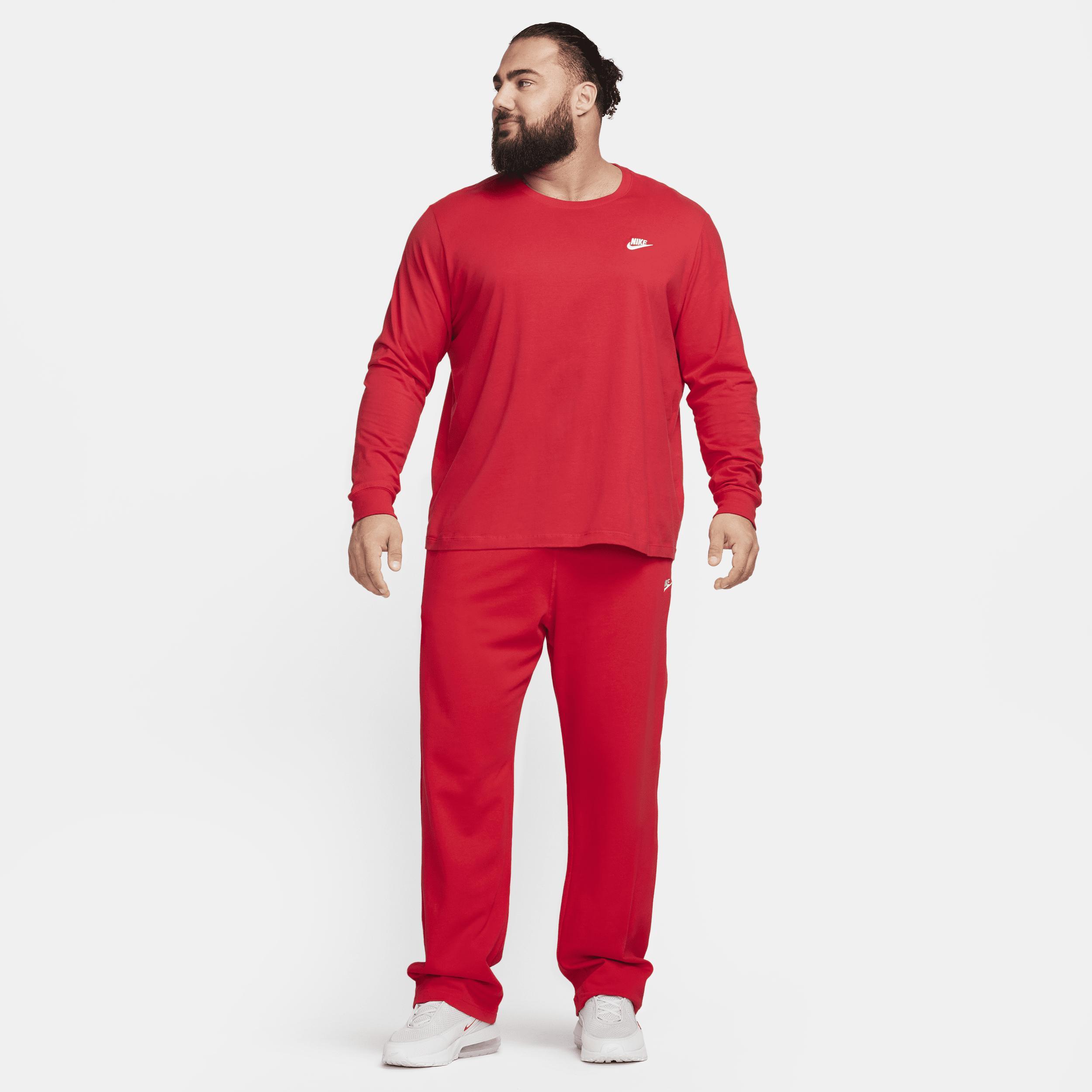 Men's Nike Sportswear Club Knit Open-Hem Pants Product Image