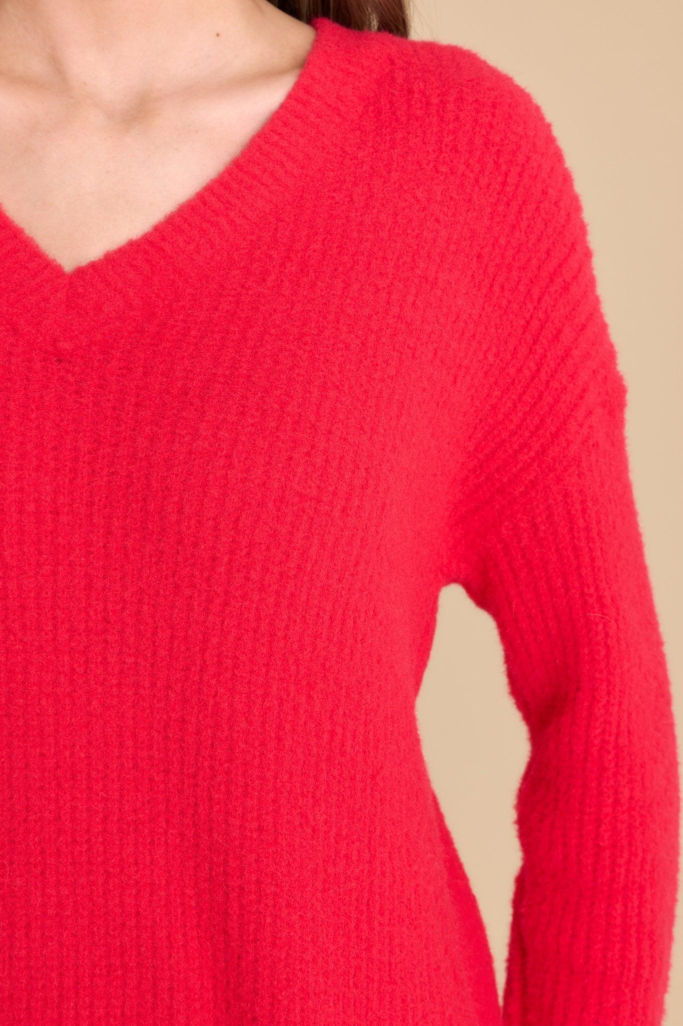 Fable Any Day Now Red Sweater Product Image