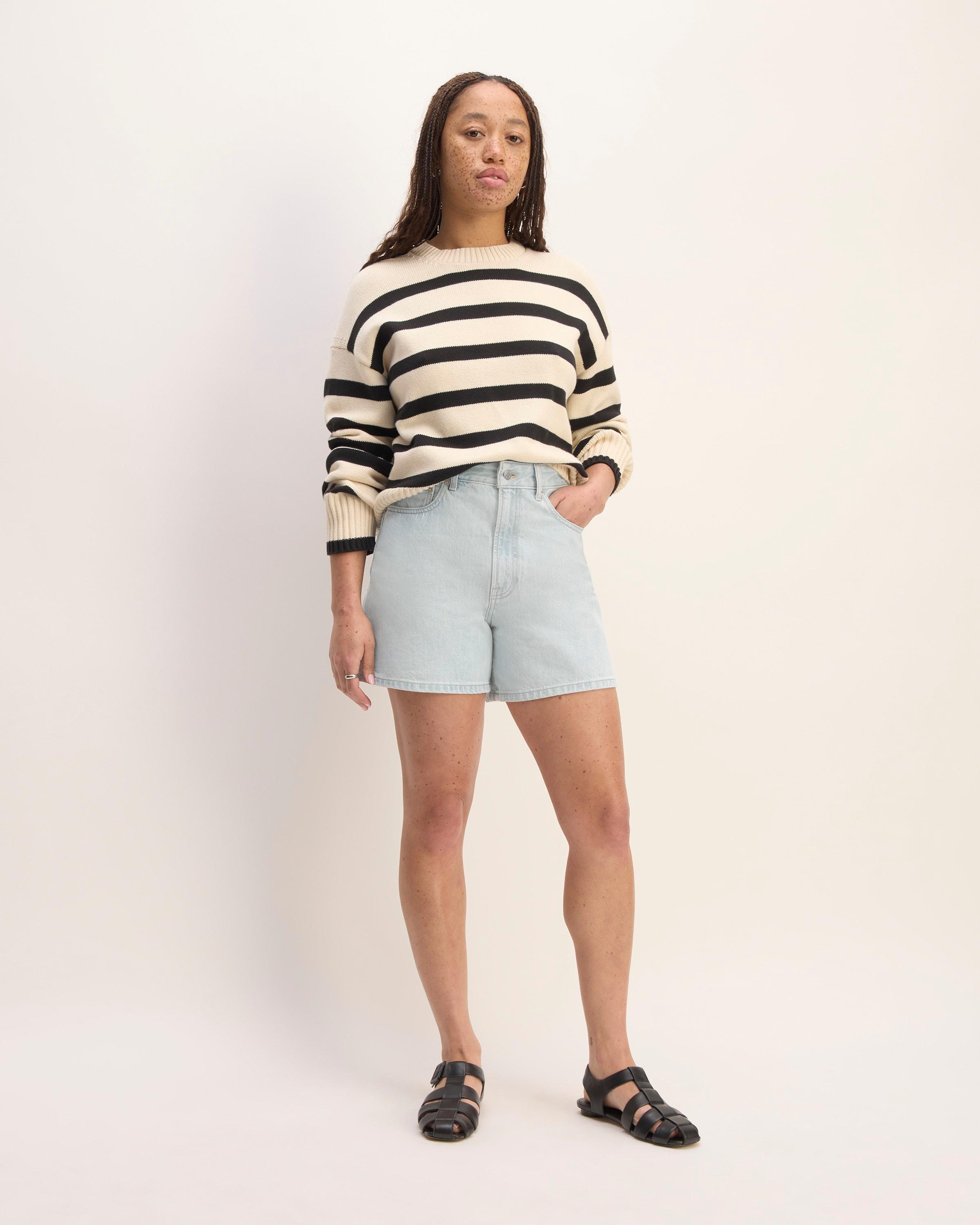 The A-Line Denim Short Product Image