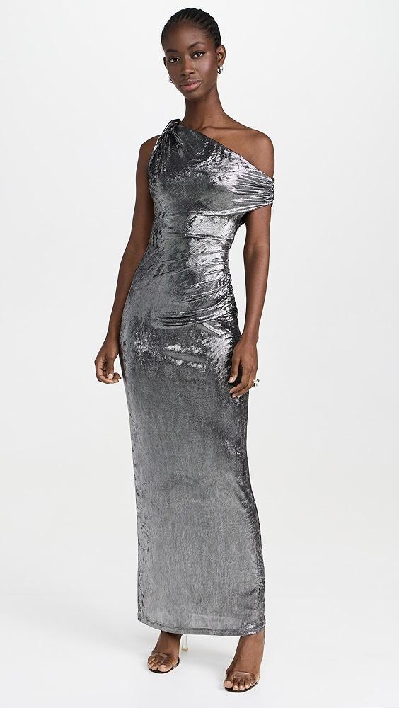 MISHA Nyra Metallic Gown | Shopbop Product Image