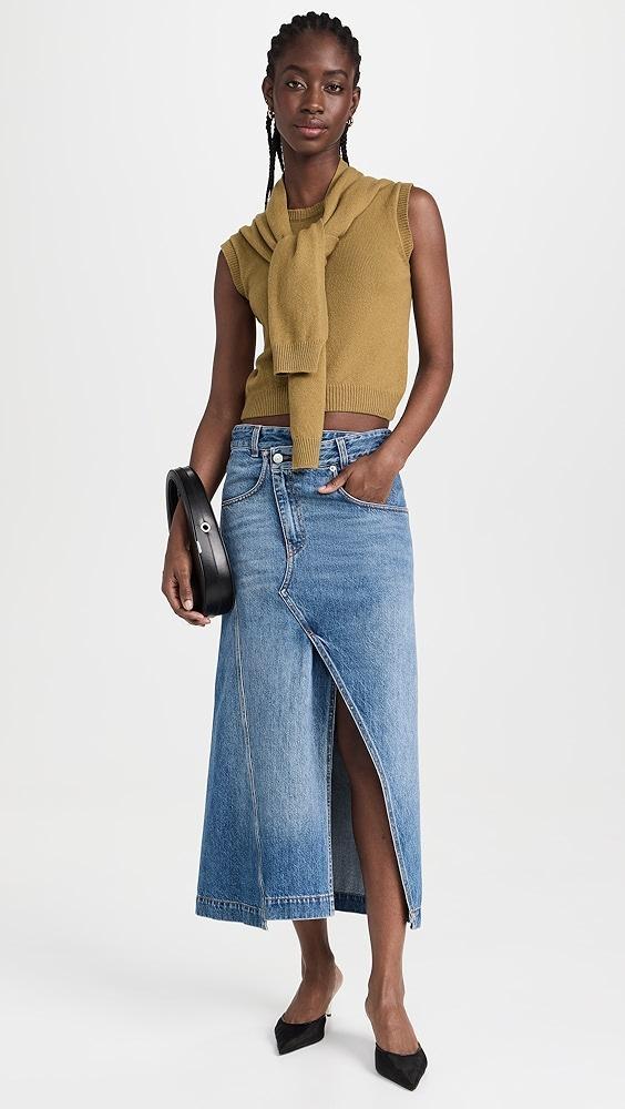 Commission Shift Denim Skirt | Shopbop Product Image