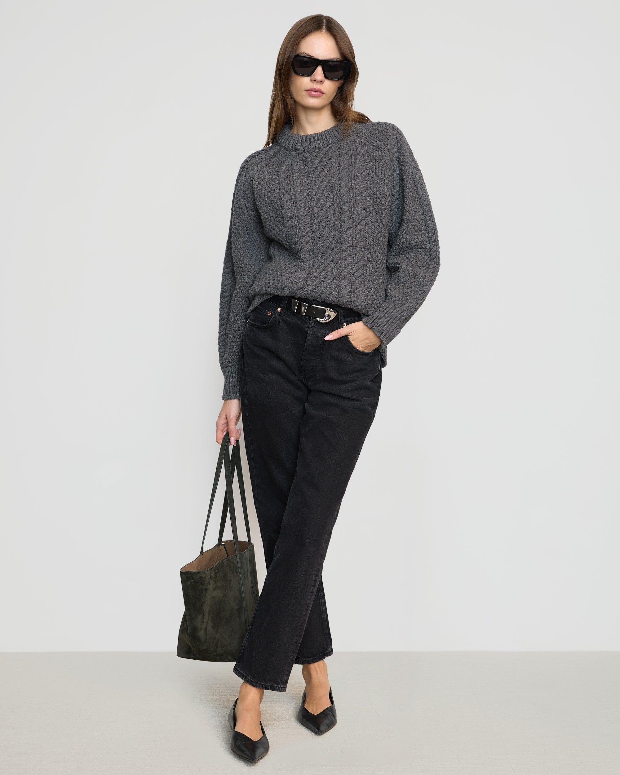 Brady Chunky Cable Knit Sweater Product Image