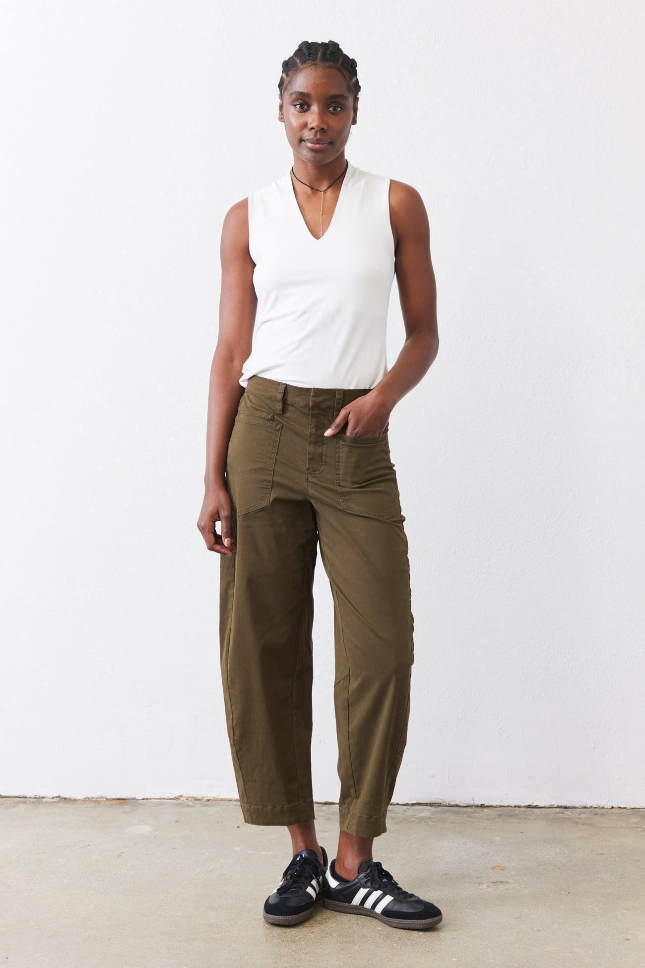 The Slouchy Soft Twill Pants Product Image