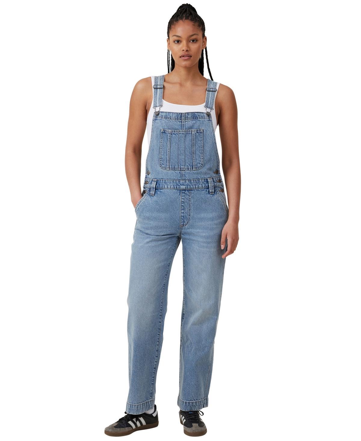 Cotton On utility denim overalls Product Image