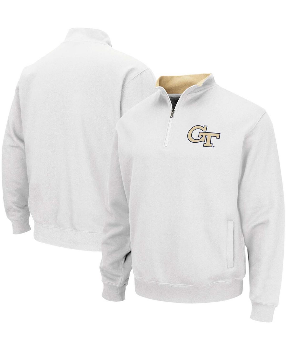 Mens Colosseum Georgia Tech Jackets Tortugas Logo Quarter-Zip Pullover Jacket Product Image