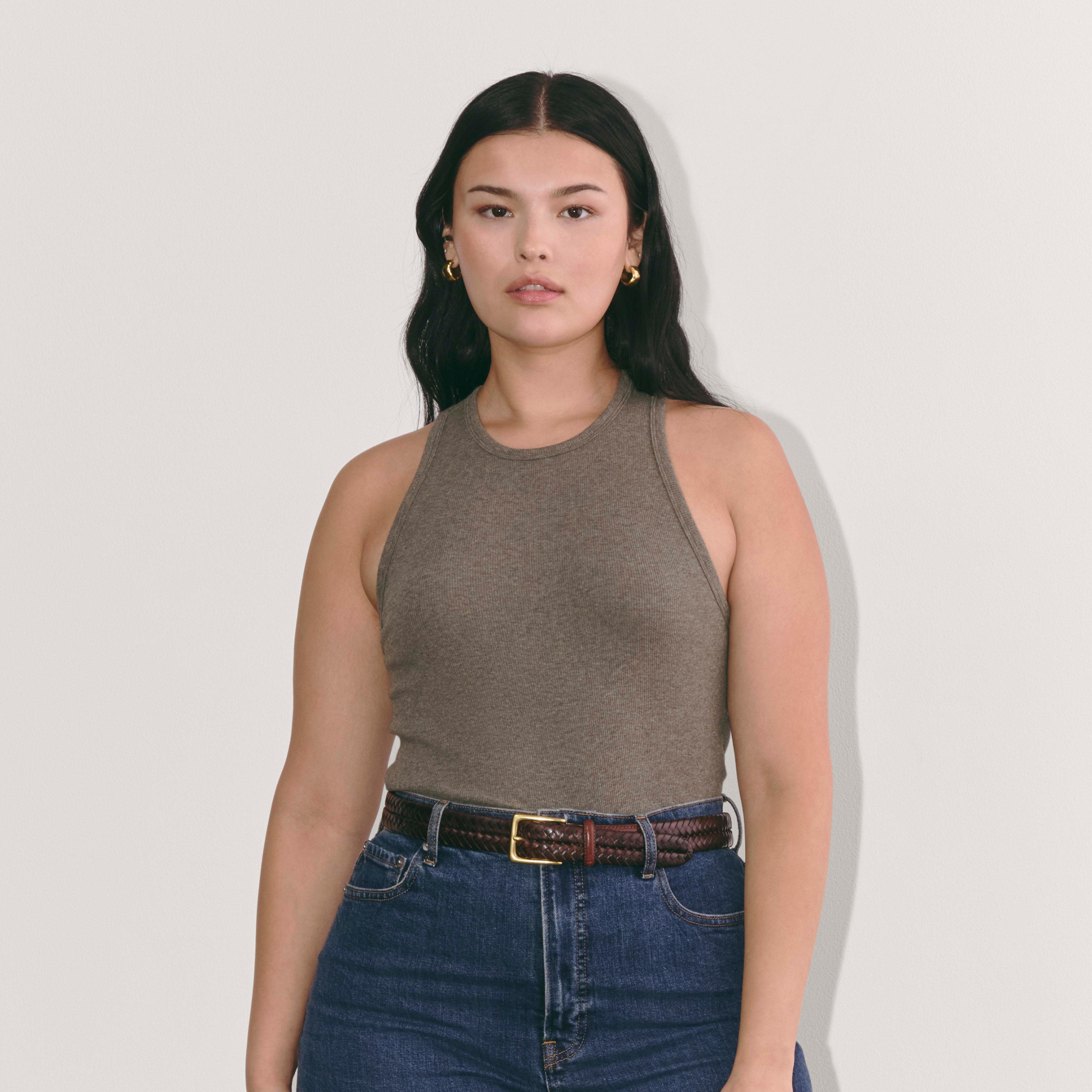 Womens Luxe Rib Racerback Tank by Everlane Product Image