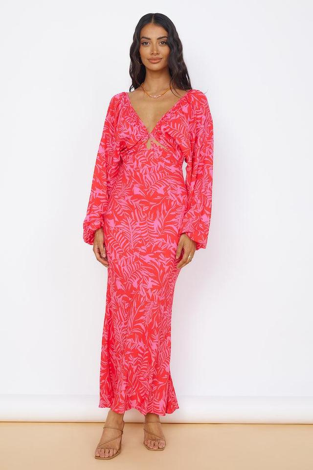 Joyful Endeavors Maxi Dress Pink Product Image