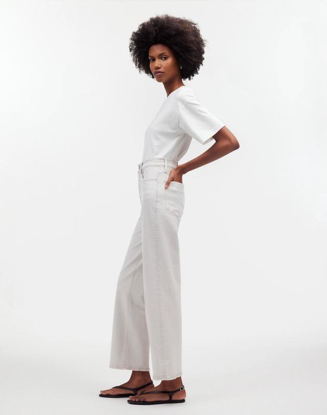 The Perfect Vintage Wide-Leg Crop Jean in Stone Wash Product Image