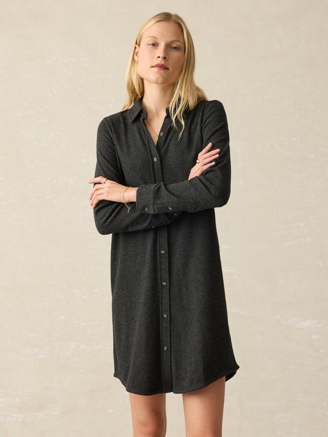 Legend™ Sweater Dress - Heathered Black Twill Product Image