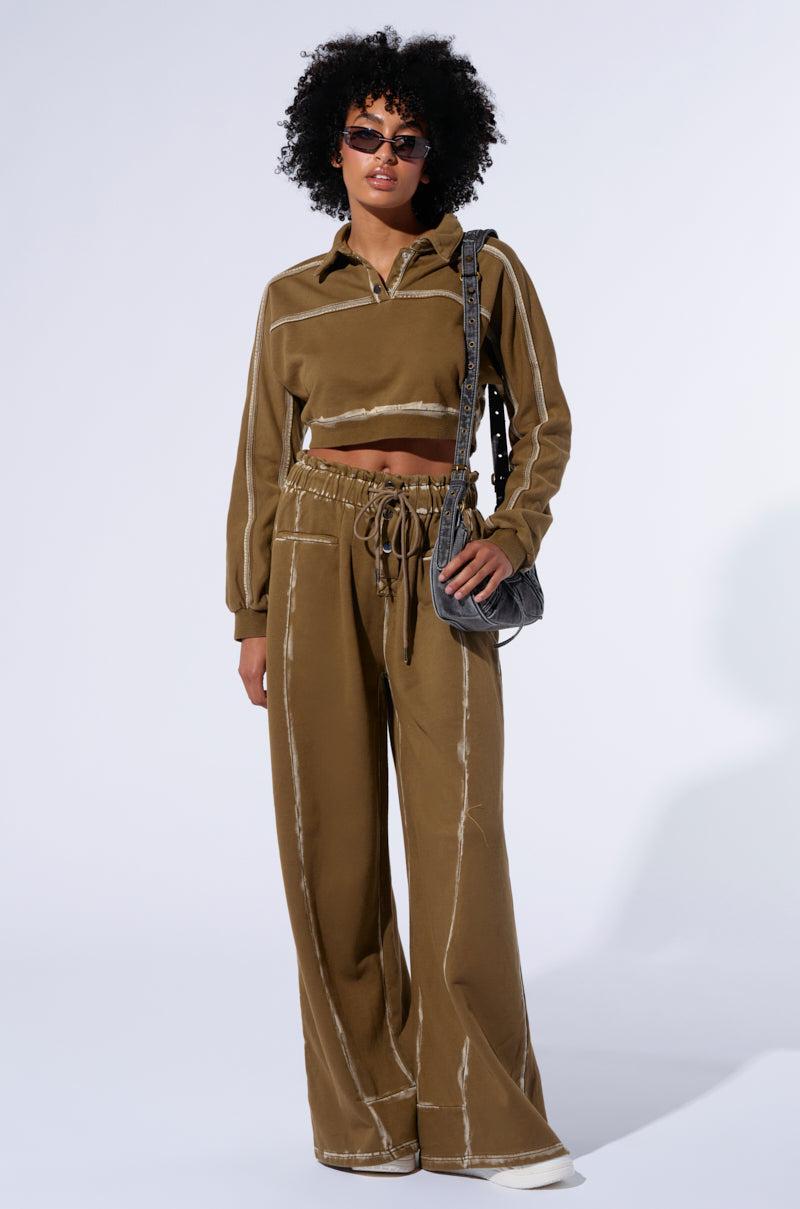 STREET TALK WIDE LEG PANT Product Image