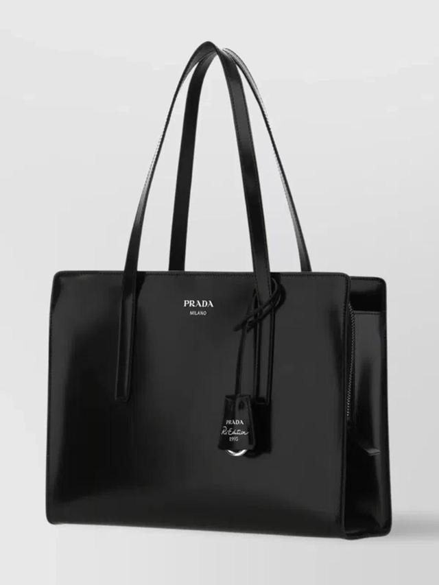 Leather Re-edition 1995 Shoulder Bag In Black Product Image