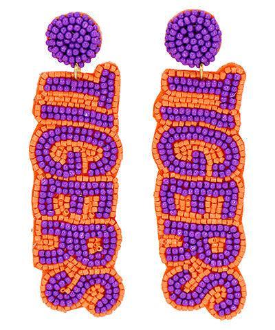 Clemson Tigers Earrings Product Image