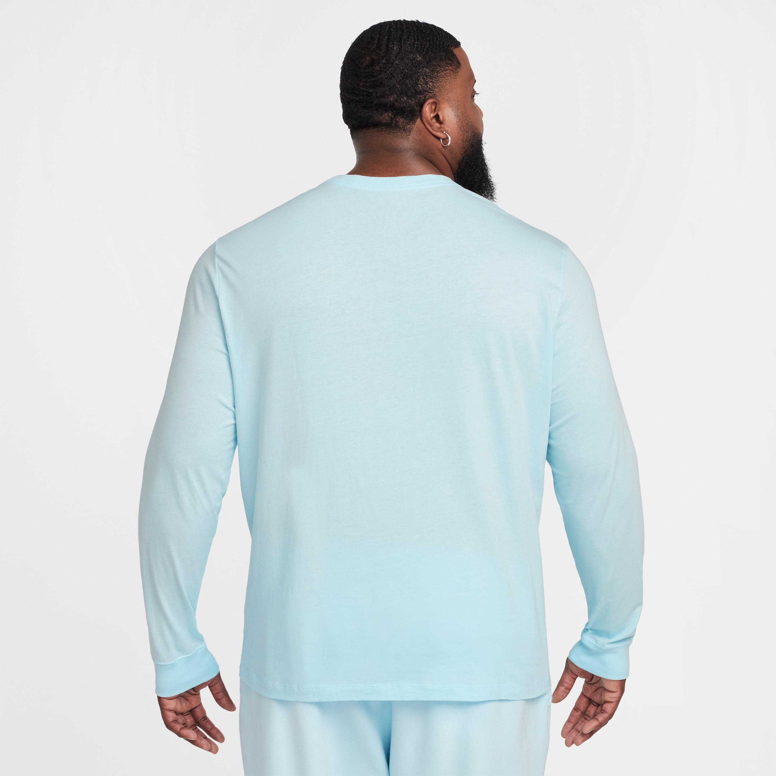 Men's Nike Sportswear Club Long-Sleeve T-Shirt Product Image