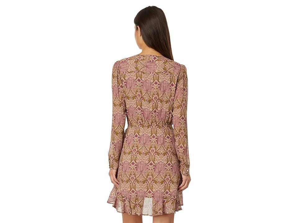 Paige Bodega Dress (Blush/Leaf Multi) Women's Clothing Product Image