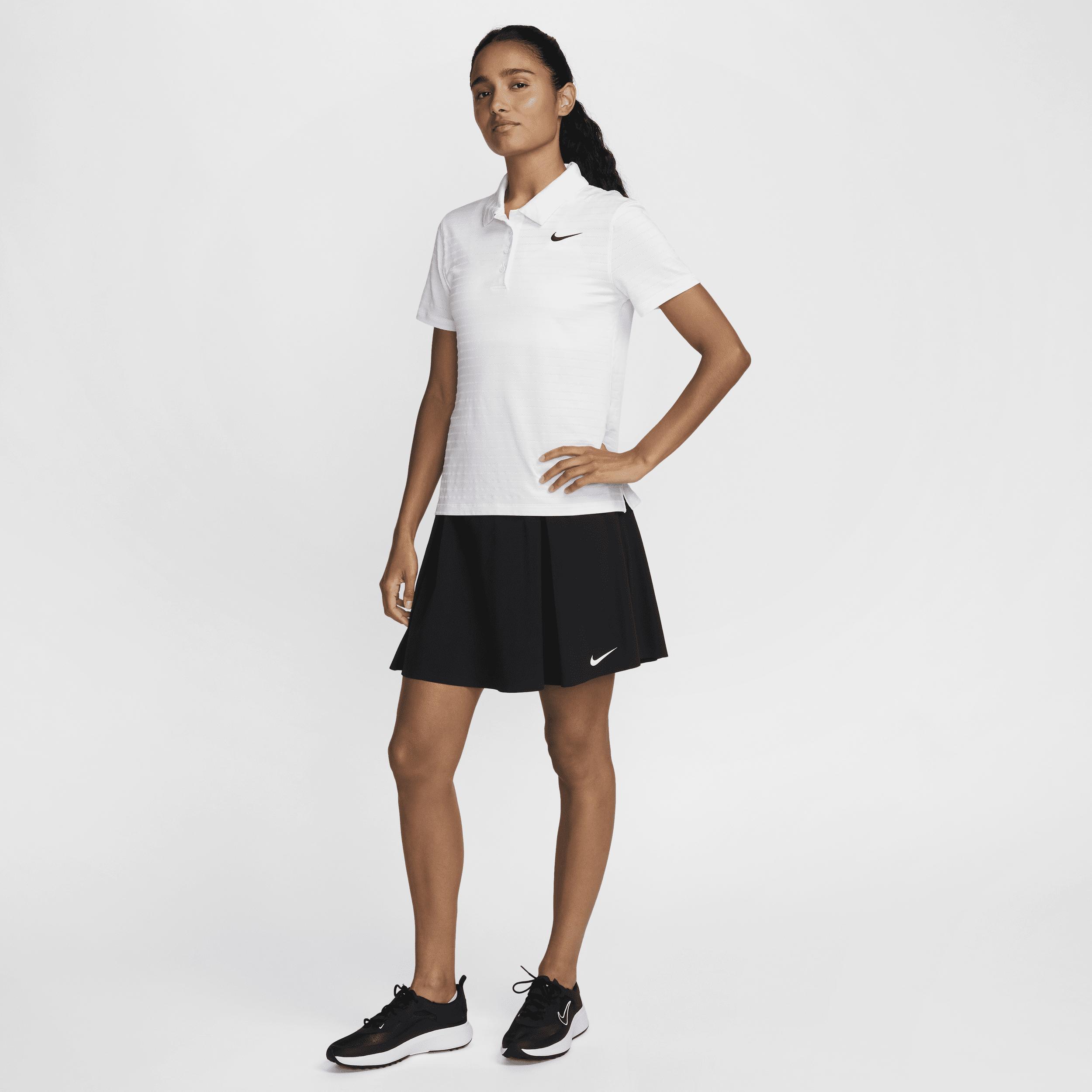 Nike Women's Victory Dri-FIT Short-Sleeve Striped Golf Polo Product Image