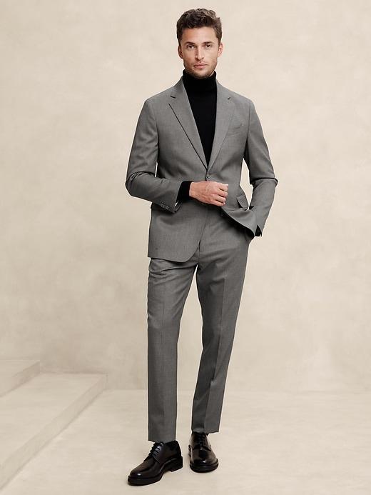 Modern Classic Crosshatch Suit Jacket Product Image