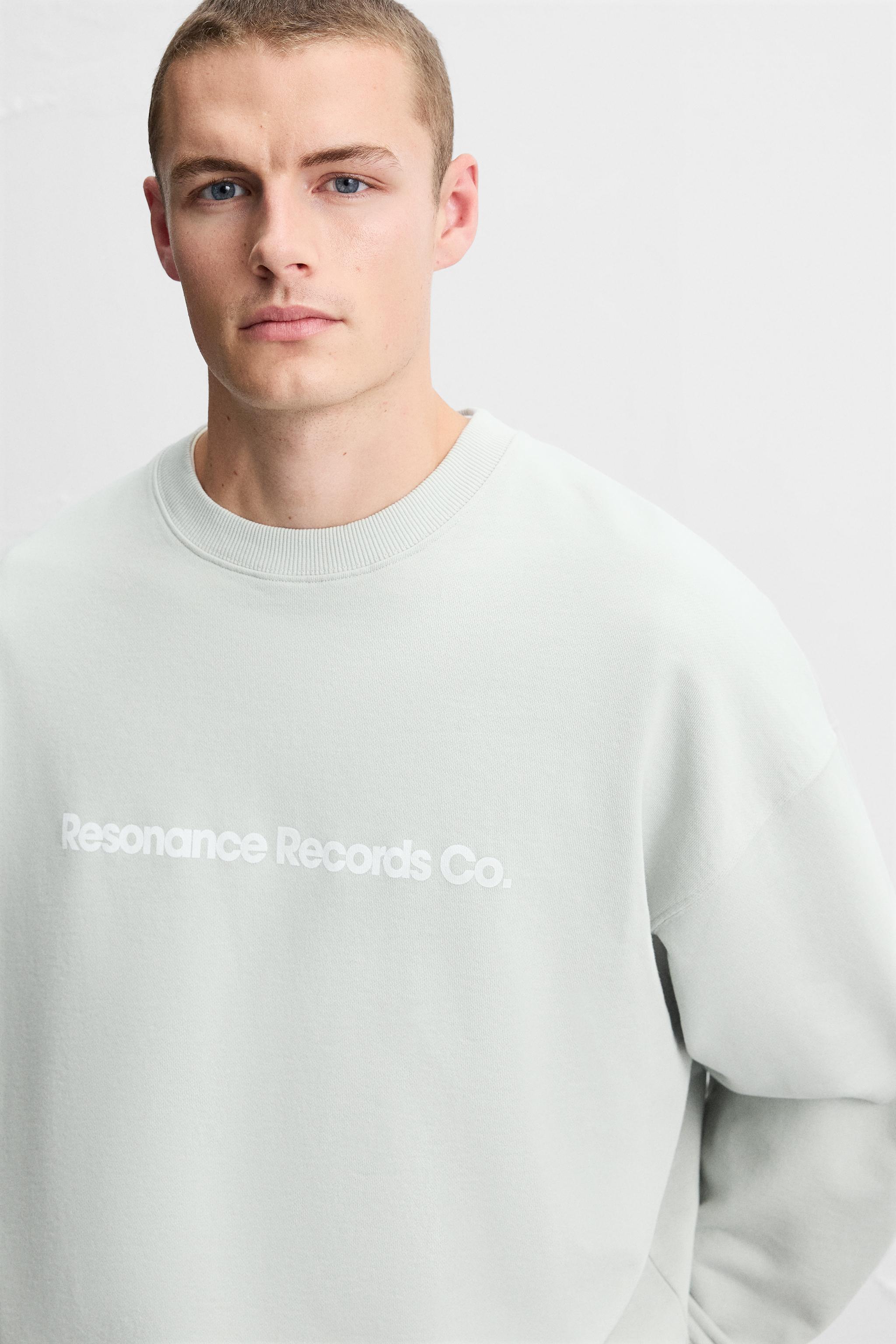 TEXT PRINT SWEATSHIRT Product Image