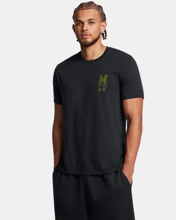 Men's UA Performance Cotton Collegiate T-Shirt Product Image