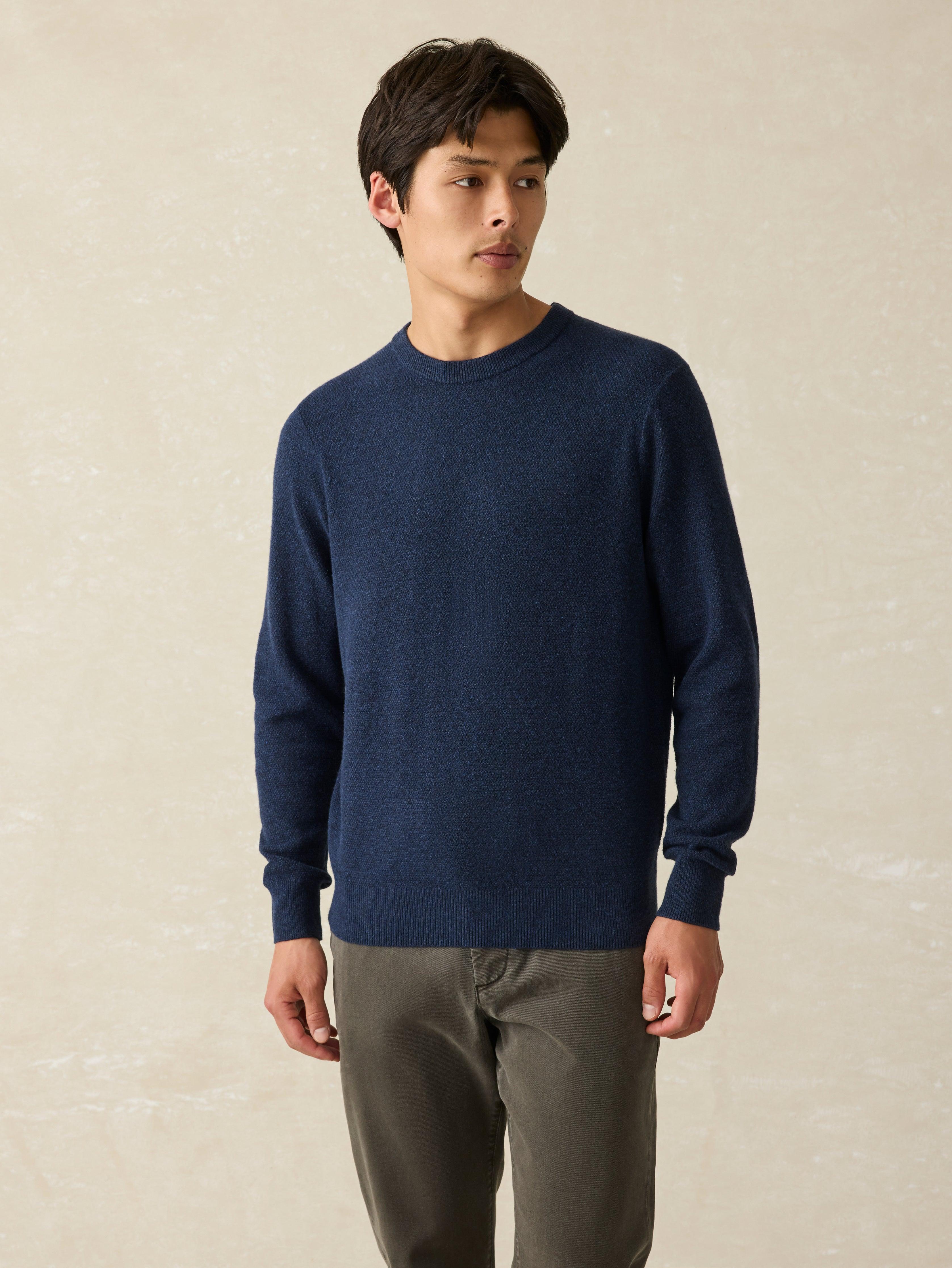 Jackson Crew Sweater (Tall) - Navy Heather Male Product Image