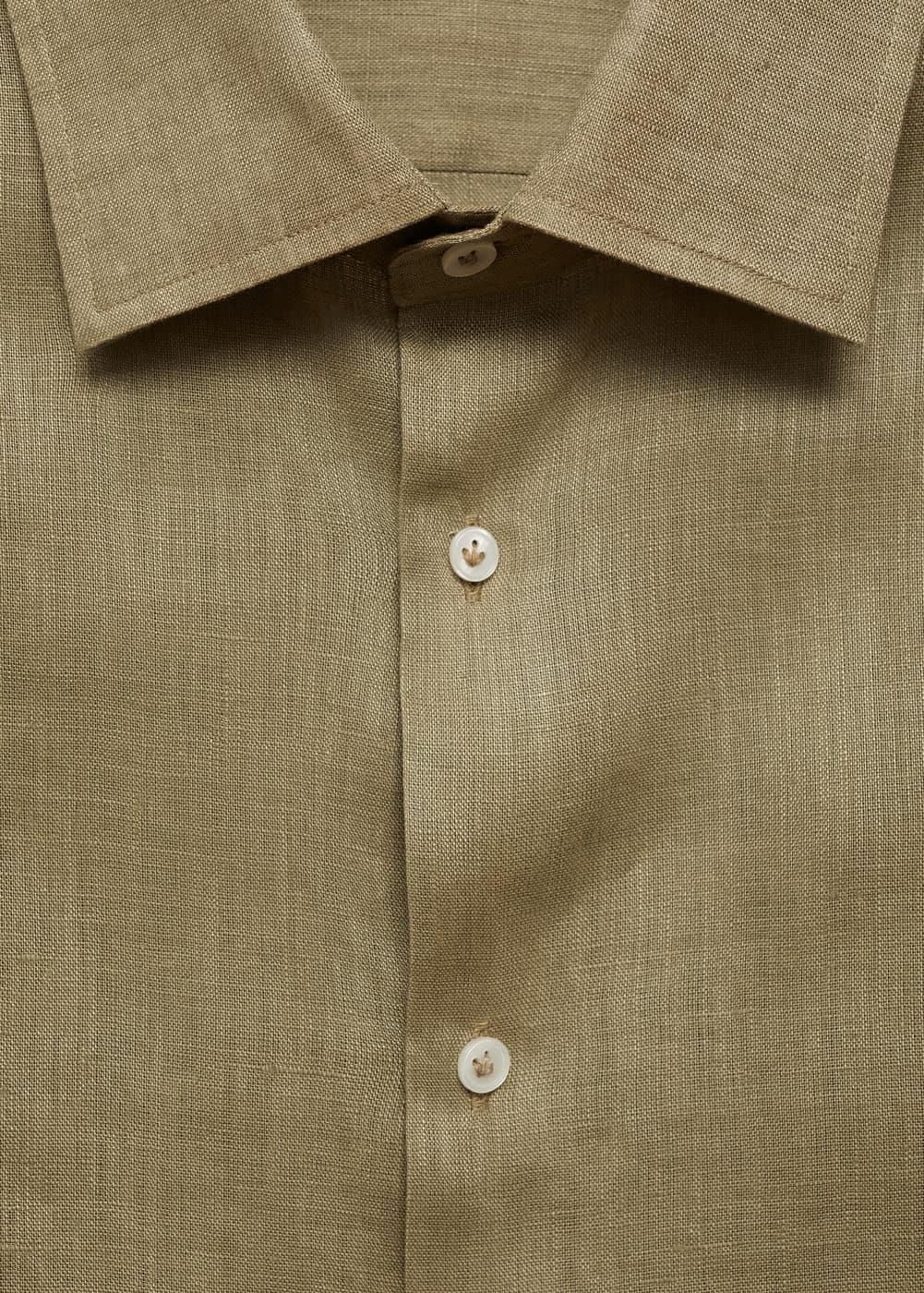 Mango Mens Linen Shirt Product Image