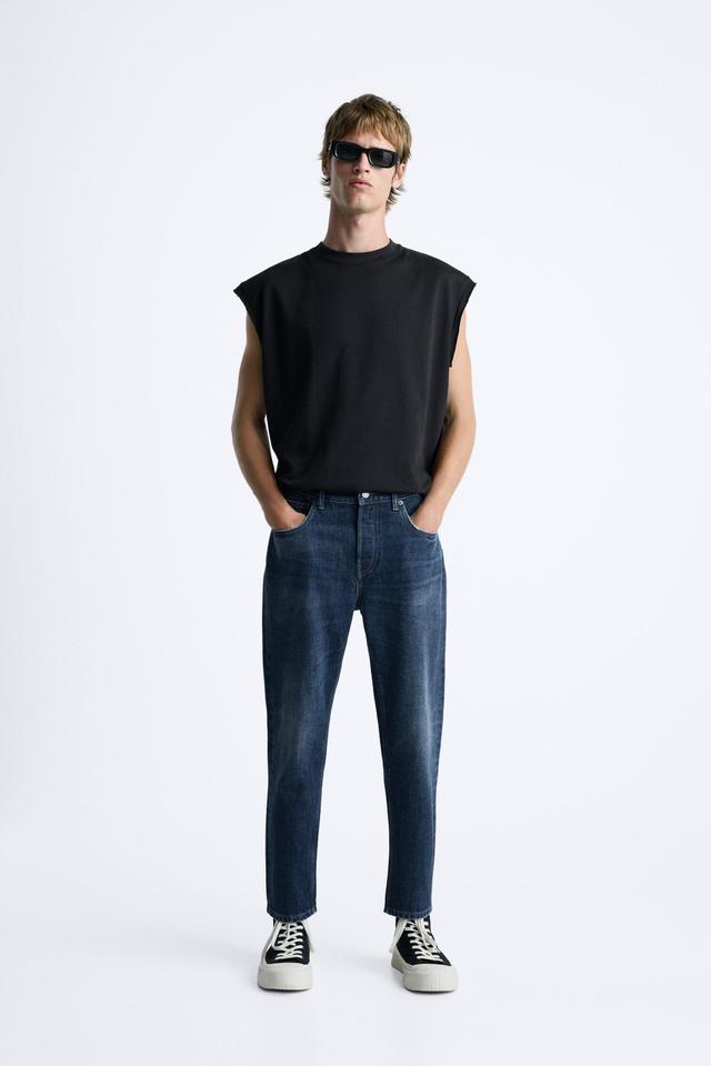 CROPPED SLIM FIT JEANS Product Image