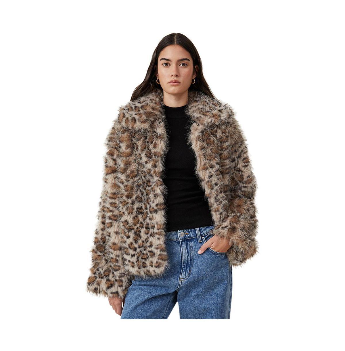 Cotton On Womens Mimi Faux Fur Jacket Product Image