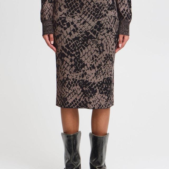 MELEO Skirt -Dark Fungi Snake aop Product Image