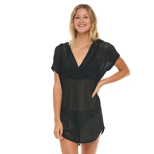 Womens Jordan Taylor Hooded Mesh Swim Cover-Up Hoodie Product Image