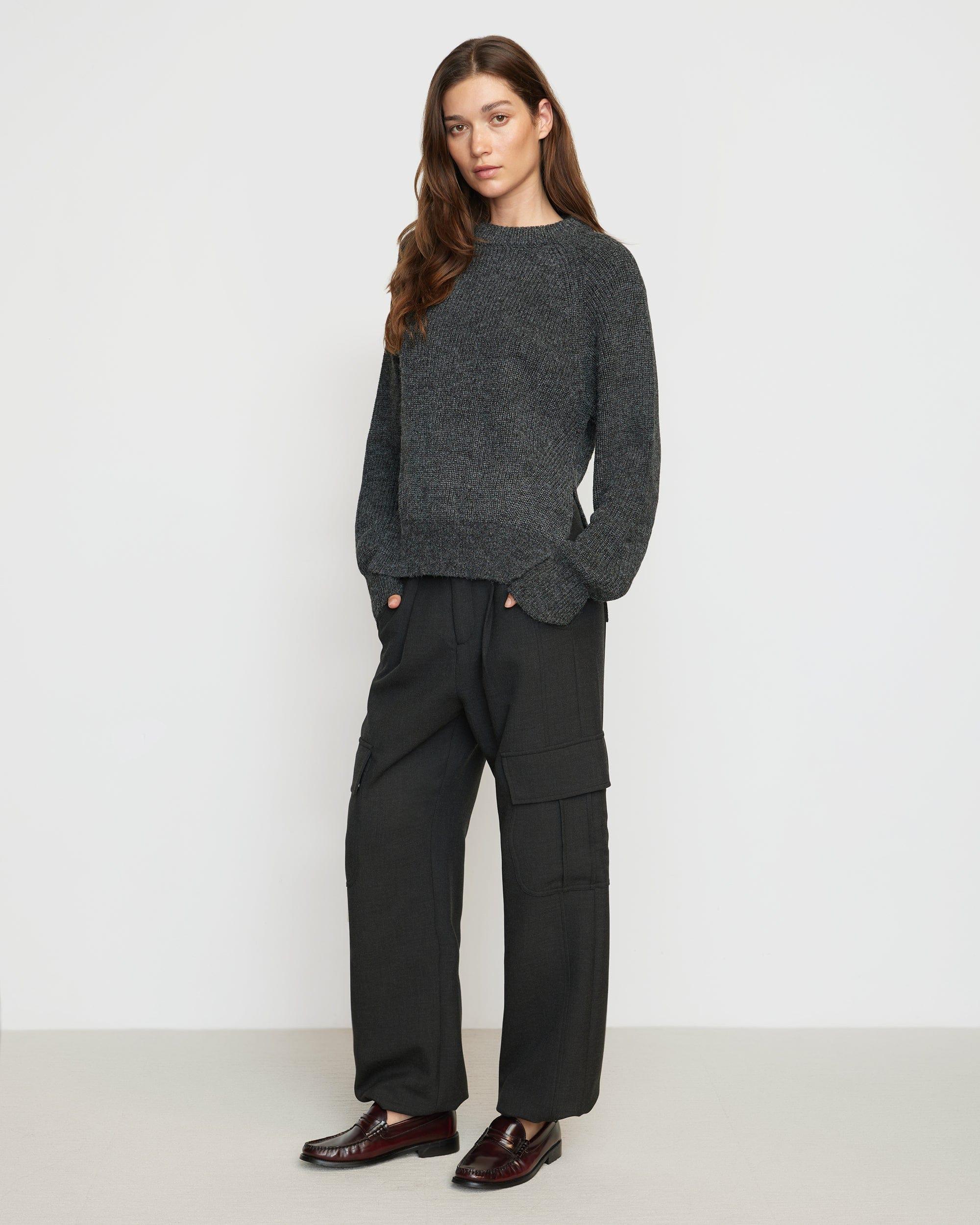 Roya Marled Boyfriend Sweater Product Image