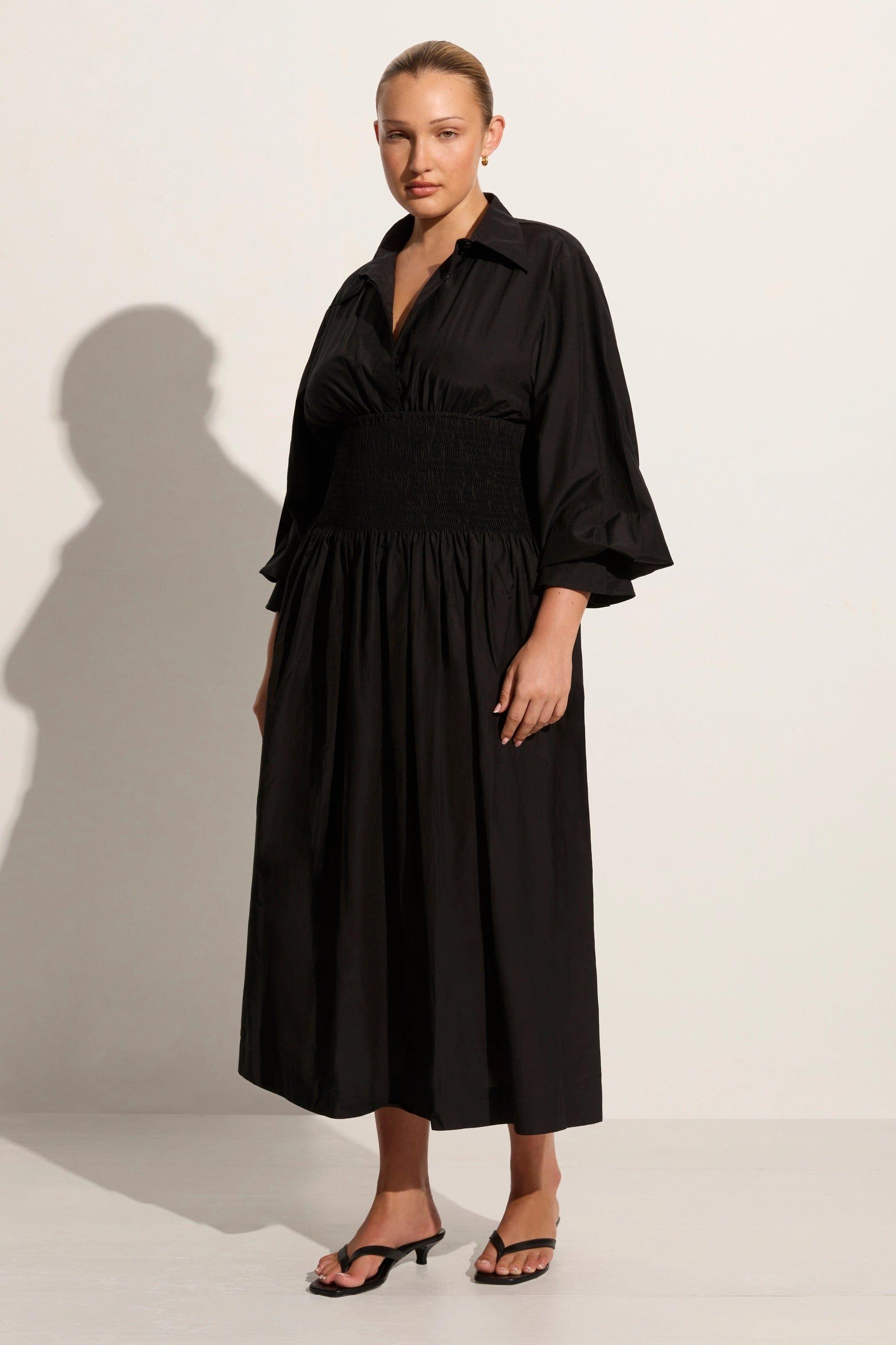 Cervo Midi Dress Black - Final Sale Product Image